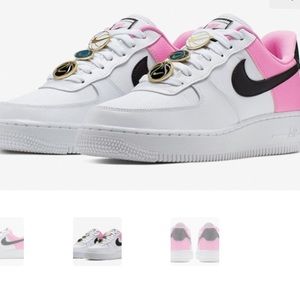 Pink & Black Women’s Air Force 1’s🔥